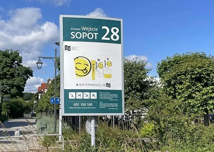 Nowoczesny W Sopocie Lejlighed